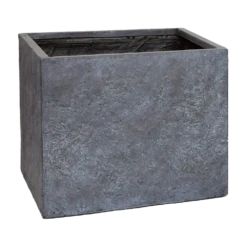 Plantenbak Arizona Cubi - L55 X B55 X H46cm - Donkergrijs