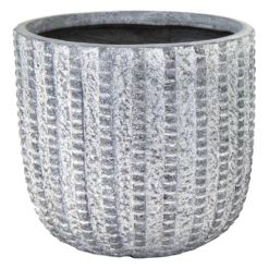 Bloempot Arkansas Egg Washed - D45 X H43cm - Lichtgrijs