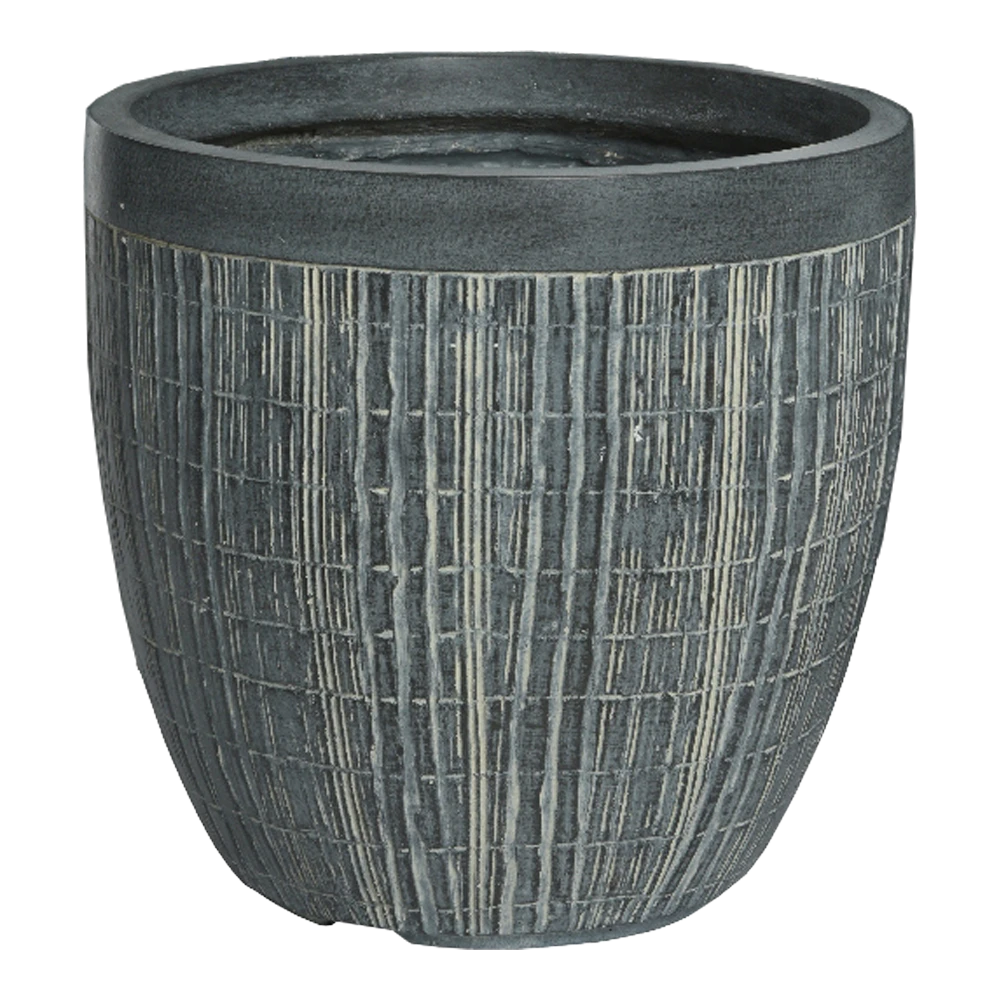 Bloempot Bryan - D31 X H31cm - Grijs