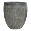 Bloempot Ella - D31 X H33cm - Grijs