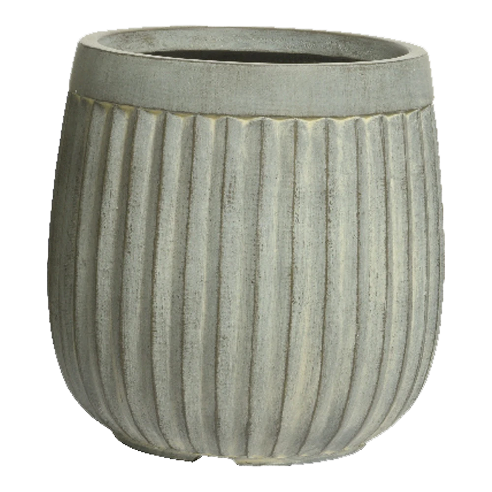 Bloempot Laura - D23 X H23cm - Grijs