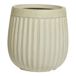 Bloempot Laura - D32 X H32cm - Off White