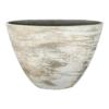 Bloempot Miami Ovaal - L39 X D20 X H31cm - Grijs