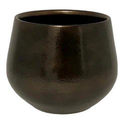 Bloempot Petra - D19 X H16cm - Koper
