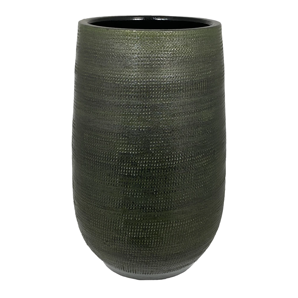 Bloempot Tokio Hoog - D38 X H90cm - Groen