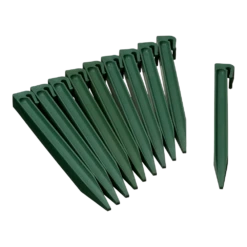 Borderrandpennen 26,7cm - 10 Stuks - Groen - Nature