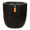 Capi Bloempot Bol Lux Terrazo - D54 X H52cm - Zwart