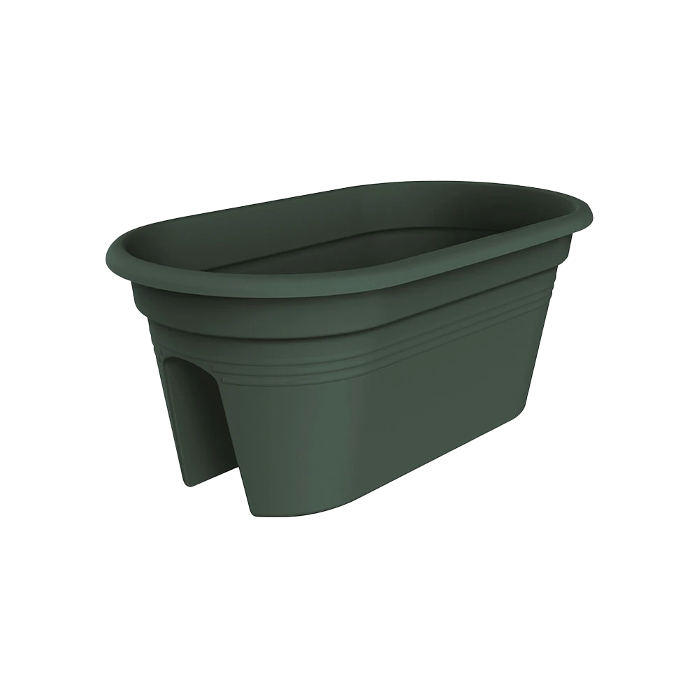 Balkonbak Elho Green Basics Flower Bridge 55cm - Bladgroen