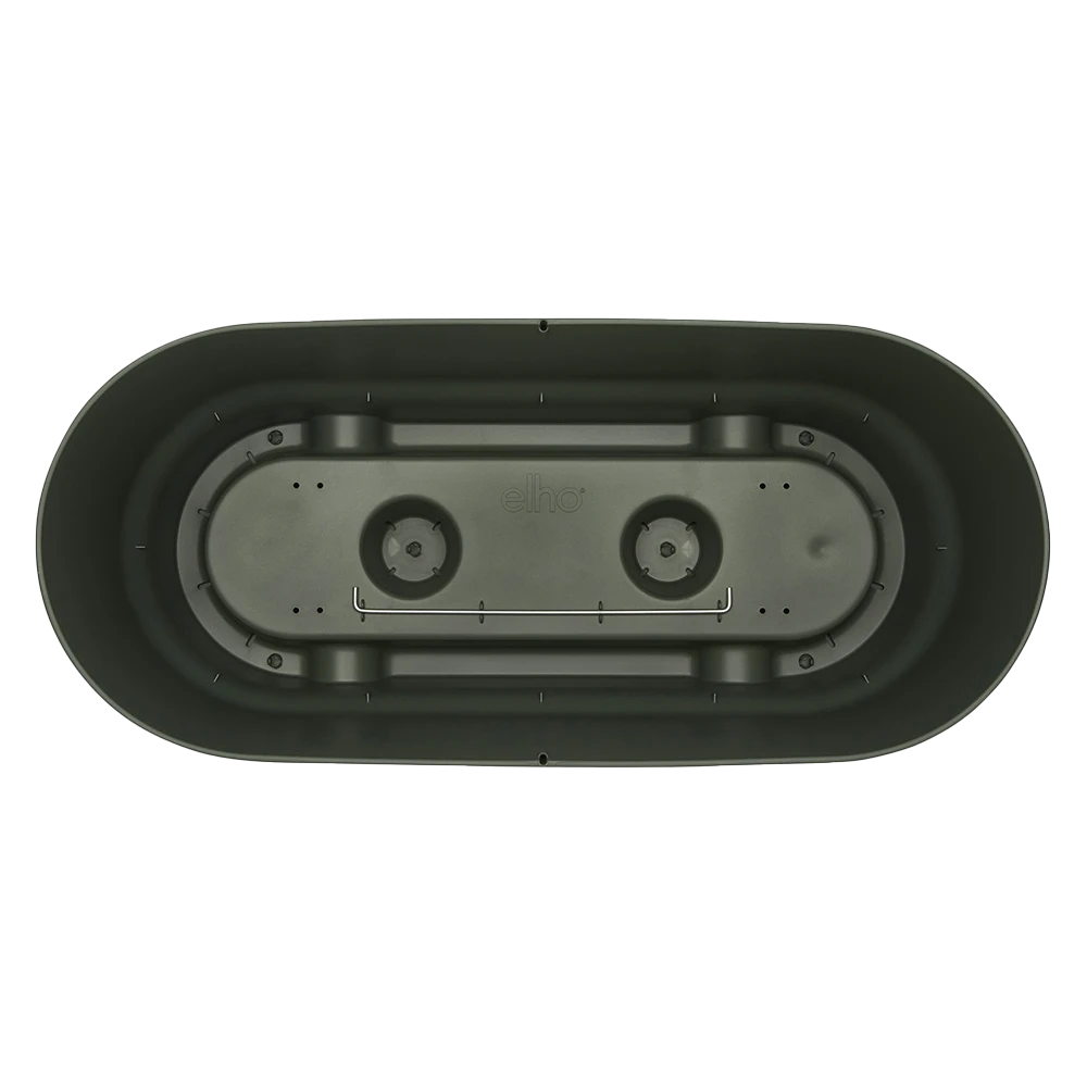 Bloembak Elho Greenville Terrace 60cm - Met Wielen - Bladgroen - Afbeelding 3