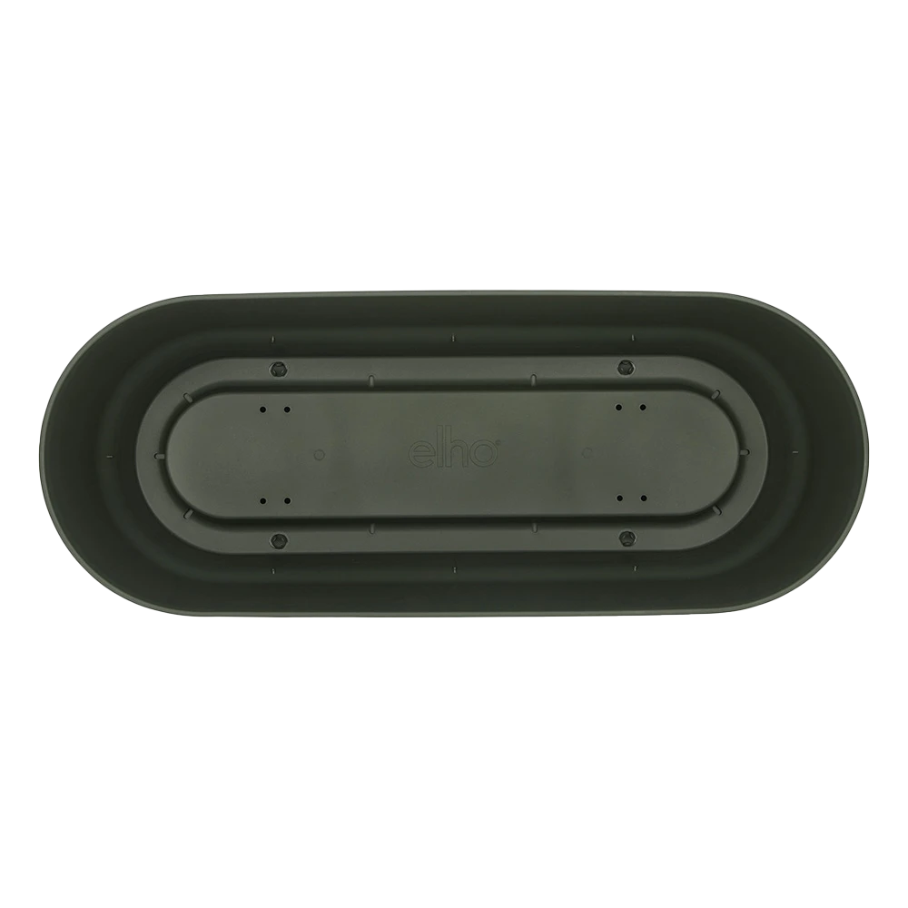 Bloembak Elho Greenville Terrace Long 50cm - Met Wielen - Bladgroen - Afbeelding 3