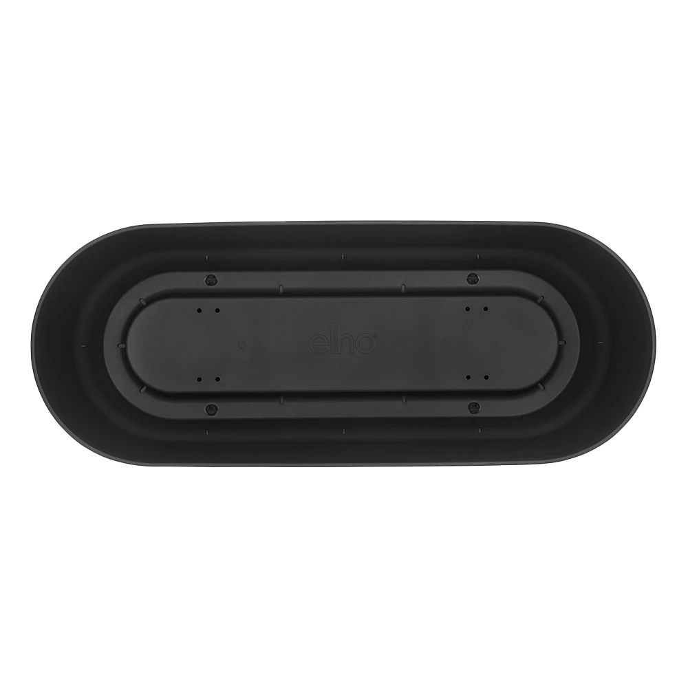 Bloembak Elho Greenville Terrace Long 50cm - Met Wielen - Living Black - Afbeelding 3