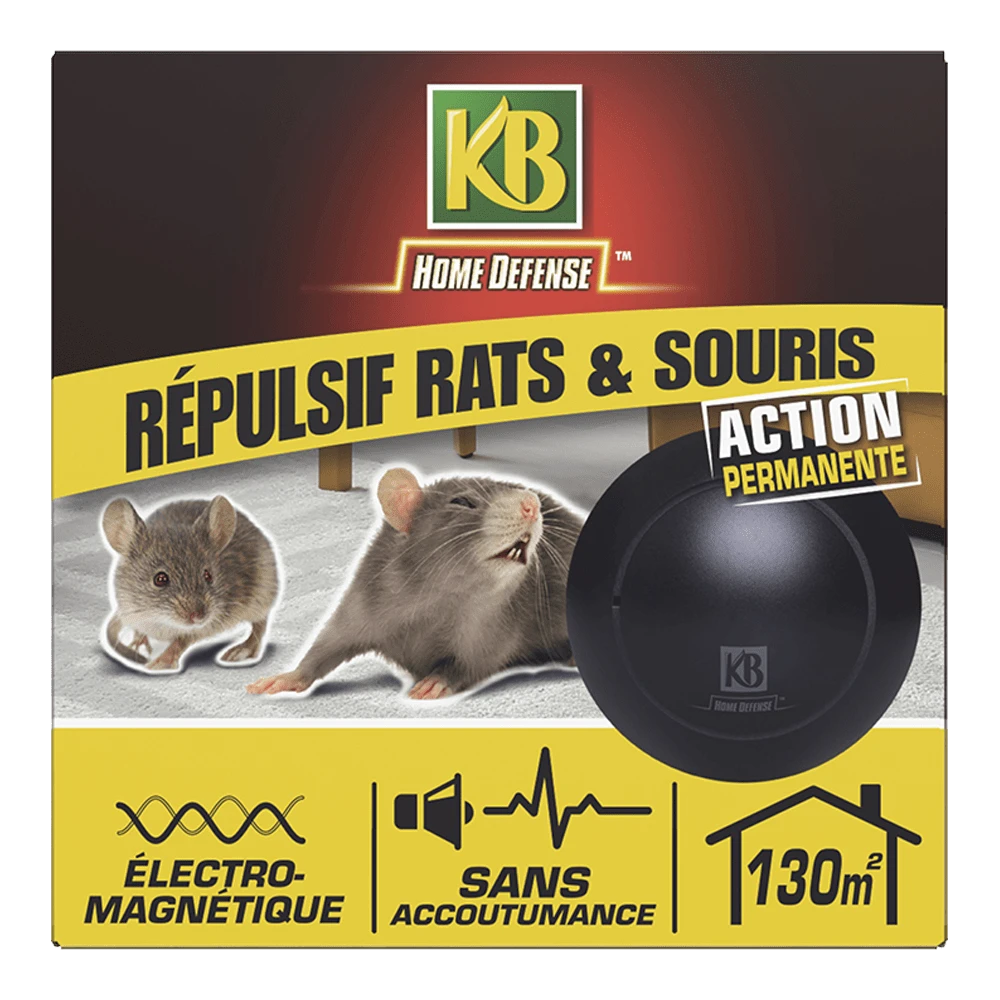 KB Muizenverjager En Rattenverjager Elektromagnetisch 130mu00b2 - Insecten En Ongedierte - Afbeelding 2