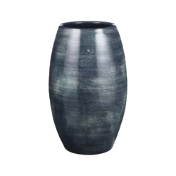 Bloempot Lester Hoog - D30 X H50cm - Donkerblauw