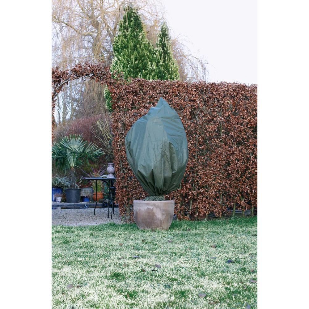 Nature Winterhoes Met Rits D250cm X H3m Groen - Afbeelding 2