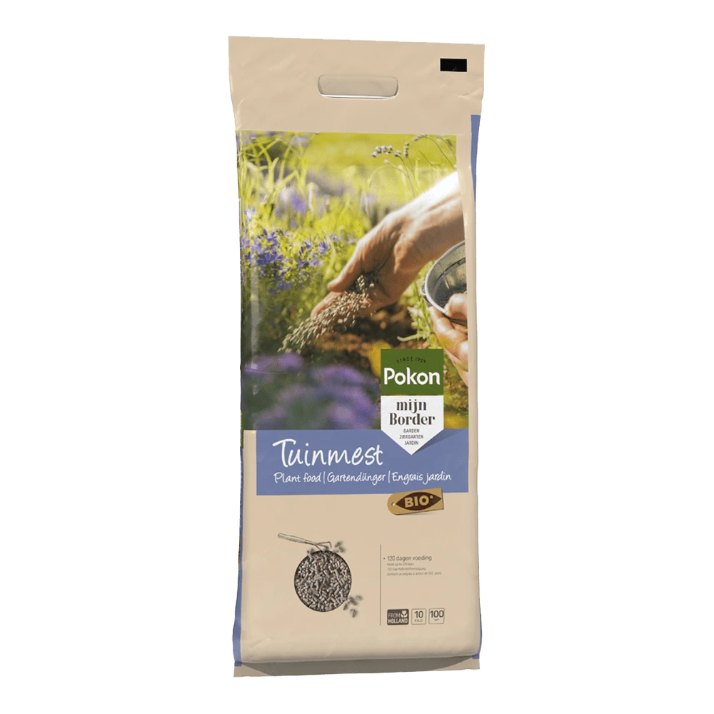 Pokon Bio Tuinmest 10kg - Tuinplanten Voeding, Gazonmeststof