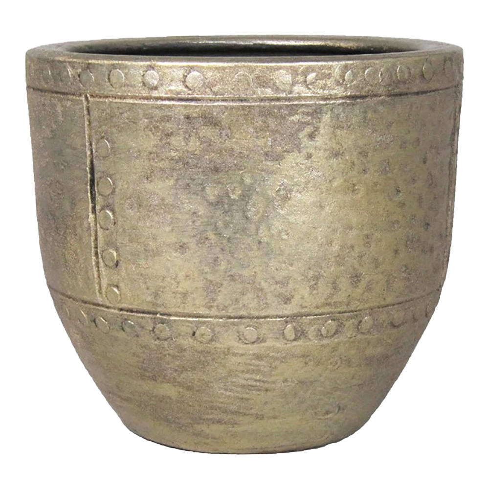 Bloempot Fien - D27 X H25cm - Goud