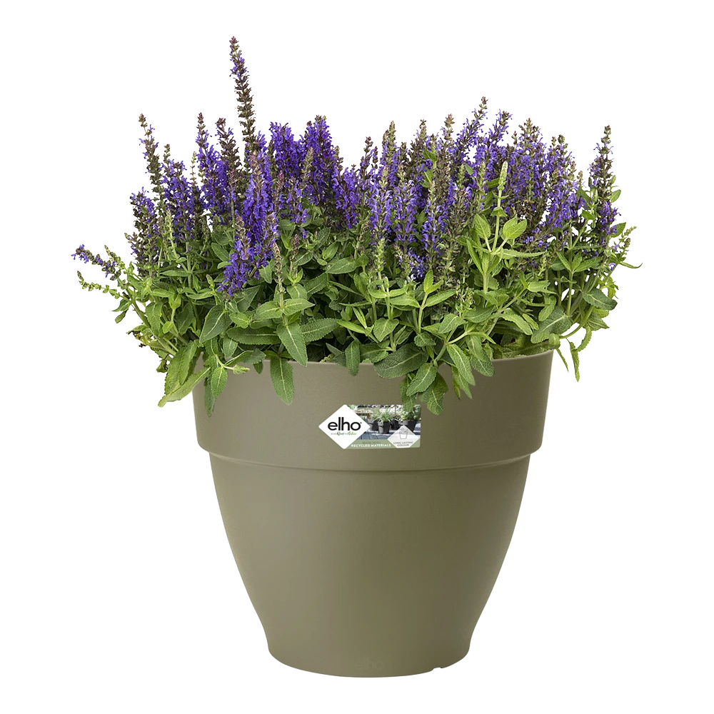 Bloempot Elho Vibia Campana Rond 55cm - Saliegroen - Afbeelding 2