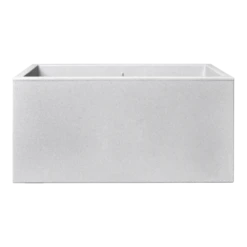 Elho Vivo Next Lang Wielen 60cm - Warm Grijs